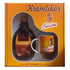 Sarotti Schokoladenlikőr 15% + csésze + dd.