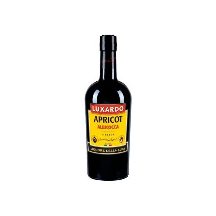 Luxardo Apricot - sárgabarack likőr 0,7l 30%