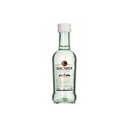 Bacardi Carta Blanca mini 1 KARTON (10* 0,05)  40% PET