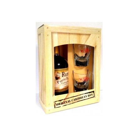 Puerto Blanco Original 37,5% pdd + 2 pohár