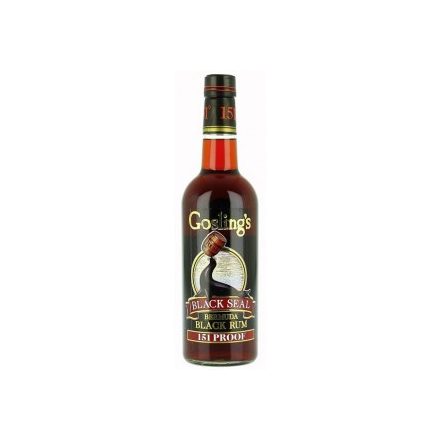 Goslings 151 Black Seal Bermuda Rum 75,5% (Overproof)