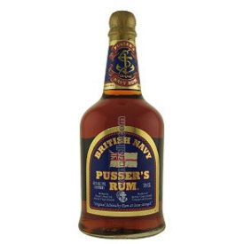 Pussers Black Label Rum 0,7L  54,5% Gunpowder Proof