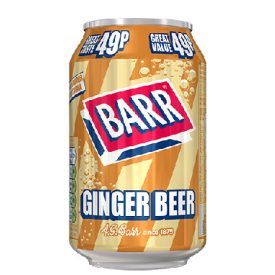   BARR Ginger Beer - alkoholmentes gyömbérsör (TÁLCA: 0,33L*24db)