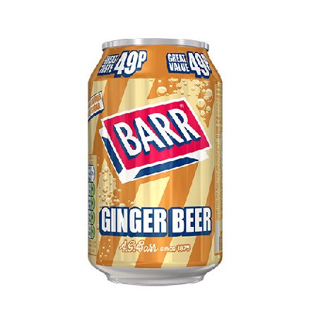 BARR Ginger Beer - alkoholmentes gyömbérsör (TÁLCA: 0,33L*24db)
