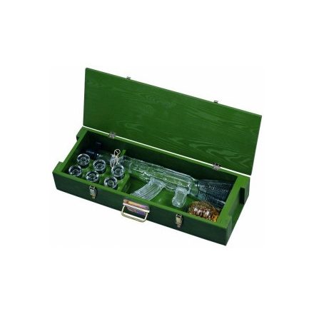 Kalashnikow Red Army fa doboz (CSOMAG)