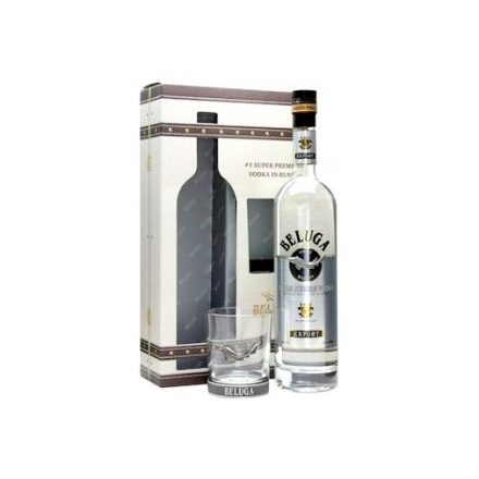Beluga Noble Vodka 0,7 40% pdd. + pohár