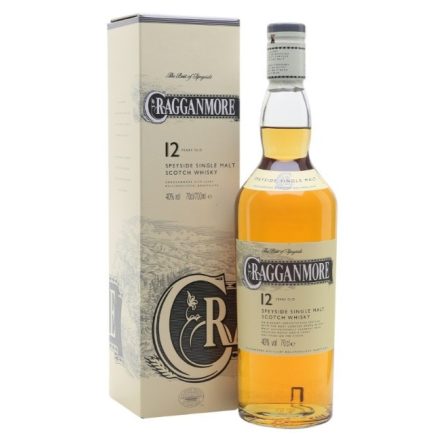 Cragganmore 12 years 0,7  40% pdd.