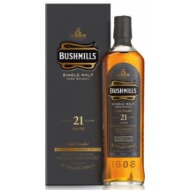 Bushmills 21 years Single Malt 40% dd.