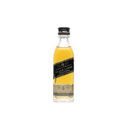 Johnnie Walker Black Label 12 years mini 1 KARTON (12db * 0,05L)  40% PET