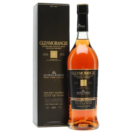 Glenmorangie 14 years Quinta Ruban 0,7  46% pdd.