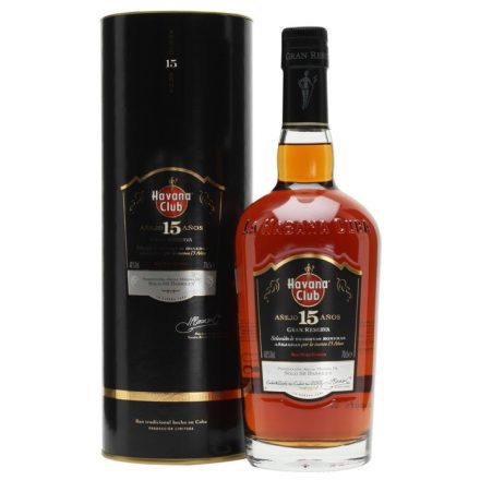 Havana Club Anejo 15 years Gran Reserva 40% dd.