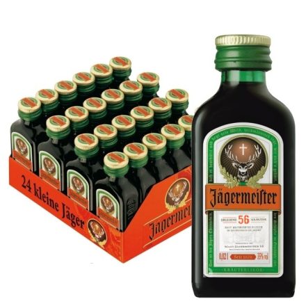 Jägermeister mini 1 TÁLCA (24 * 0,02) 35%