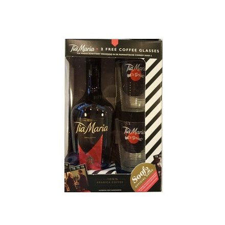 Tia Maria 20% pdd. + 2 pohár