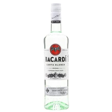 Bacardi Carta Blanca 0,7 37,5%