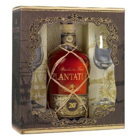   Planteray (Plantation) XO 20th Anniversary Barbados rum 40% pdd.+ 2 pohár