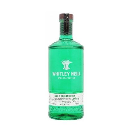 Whitley Neill Aloe Cucumber (Aloe és uborka) Gin 43%