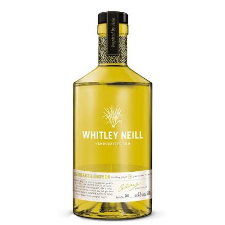 Whitley Neill Lemongr.Ginger 0,7l 43%. Gin citromfűvel és gyömbérrel