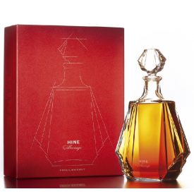   Hine Mariage Grande Champagne Cognac, Baccarat Cristal 40% dd.