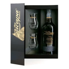   Ron Zacapa Edicion Negra Solera Gran Reserva 0,7l 43% dd. + 2 pohár