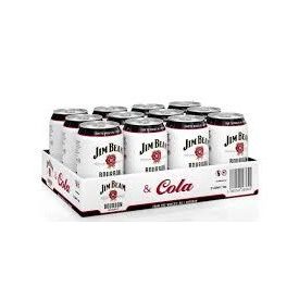 Jim Beam & COLA 4,5% TÁLCA: 0,33L*12db