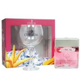 Cubical Kiss Botanic 0,7l 37,5% pdd. + pohár