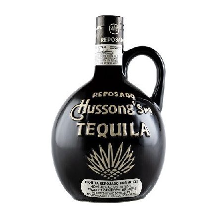 Tequila Hussongs Reposado 40% fekete kerámia