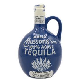 Tequila Hussongs Anejo 40% kék kerámia