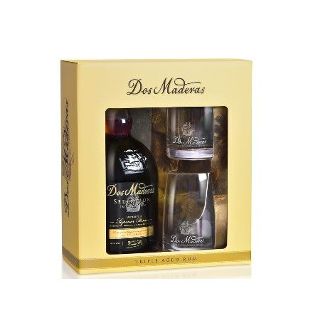 Dos Maderas Seleccion Superior Reserve 42% pdd. + 2 pohár