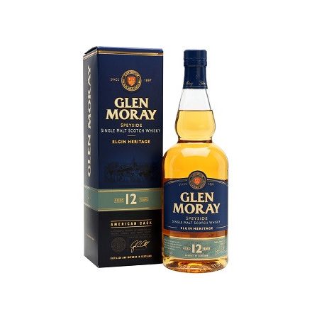 Glen Moray 12 years Bourbon Casks 0,7l 40% pdd.