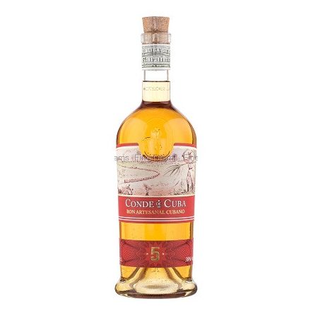 Conde de Cuba 5 éves rum 38%