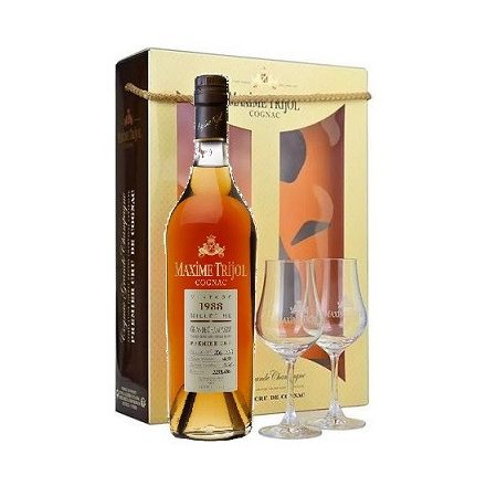 M.Trijol 1988 Vintage Cognac Grande Champagne 40% fa dd.