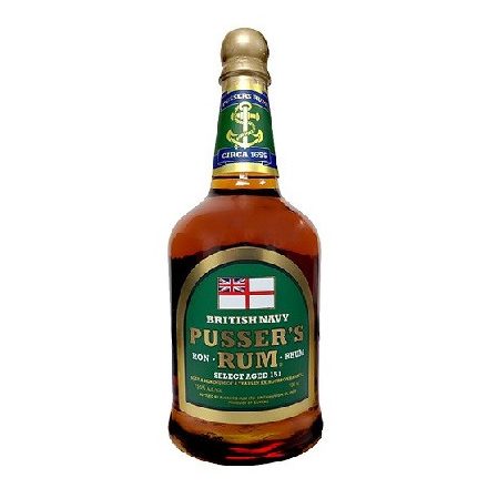 Pussers Select Aged 151 Overproof Green Label 75,5%