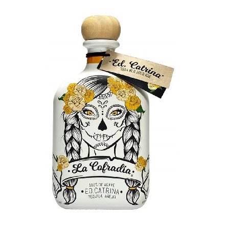 La Cofradia Ed. Catrina Anejo Tequila 0,7 38% (sárga)