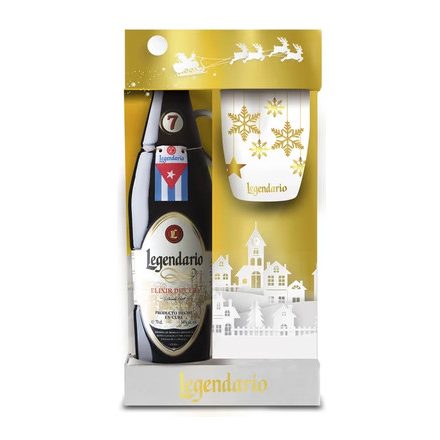 Legendario Elixir de Cuba 34% pdd. + bögre
