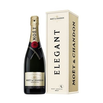 Moet et Chandon Brut 0,75 12% fém dd. karácsonyi (hópelyhes)