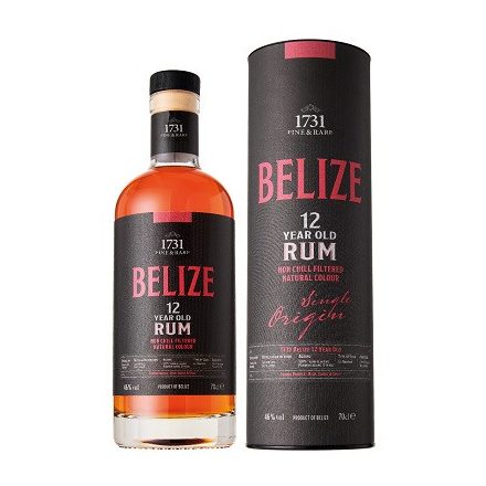 1731 Belize 12 years old Rum 0,7 46% dd.