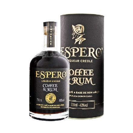 Espero Coffee Rum 0,7l 40% (fekete) dd.