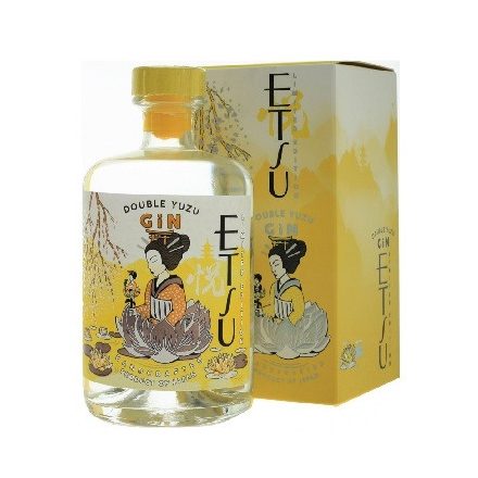 Etsu Double YUZU Gin 43% pdd.