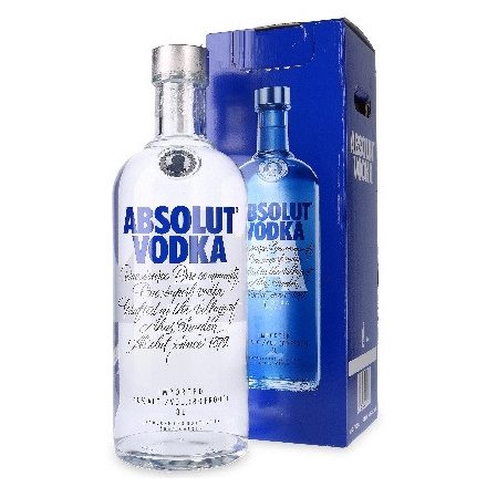 Absolut Blue Vodka 3,0  40% pdd.