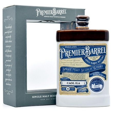 Premier Barrel Caol Ila 8 years 46% kerámia, pdd.