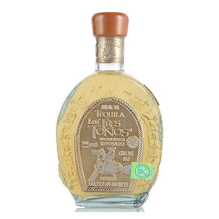 Los Tres Tonos Reposado Tequila 38%