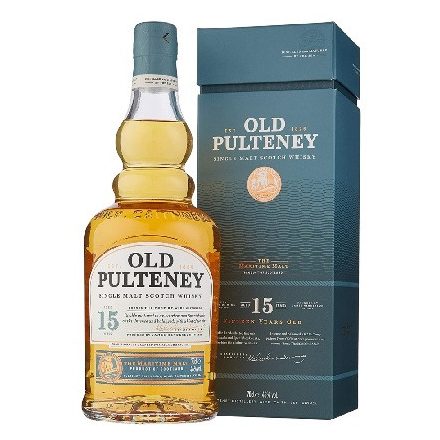 Old Pulteney 15 years 46% pdd.