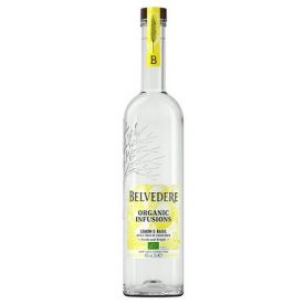 Belvedere Organic Lemon & Basil 40%