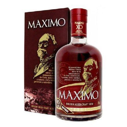 Maximo XO Solera Aged Extra Premium Craft Rum 41% pdd.