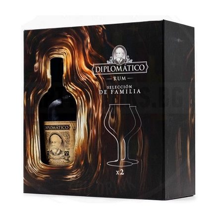 Diplomatico Seleccion de Familia 43% dd.+ 2 pohár