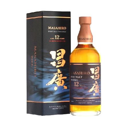 Masahiro Pure Malt 12 years Oloroso Sherry Cask 43% pdd.