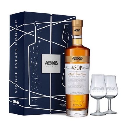 Cognac ABK6 VSOP 40% dd.+2 pohár