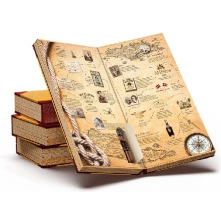 A.H.Riise 24 válogatás SÁRGA/BORDÓ könyv CSOMAG