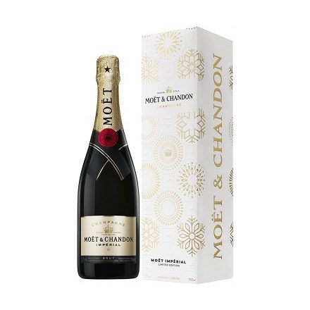 Moet & Chandon Brut 0,75 12% pdd. karácsonyi (hópelyhes)