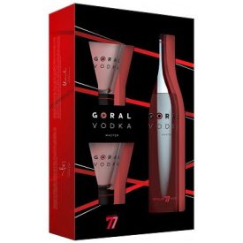 Goral Vodka Master 40% pdd. + 2 pohár